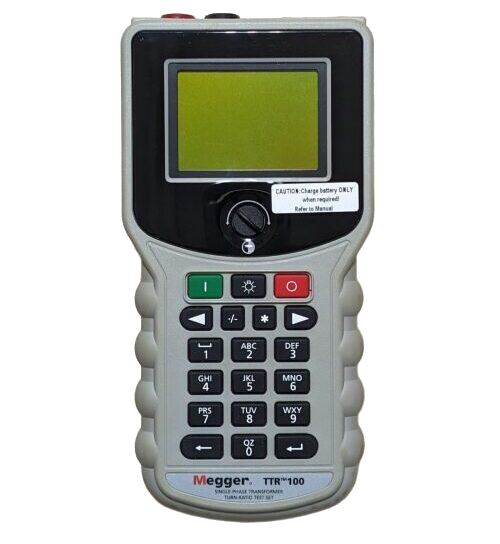 Megger TTR-100 — Medición de razón de transformación